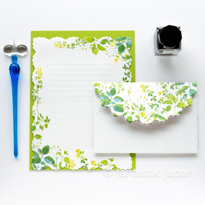 Letter Set -couleur claire "green garden"-