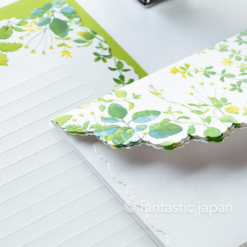 Letter Set -couleur claire "green garden"-