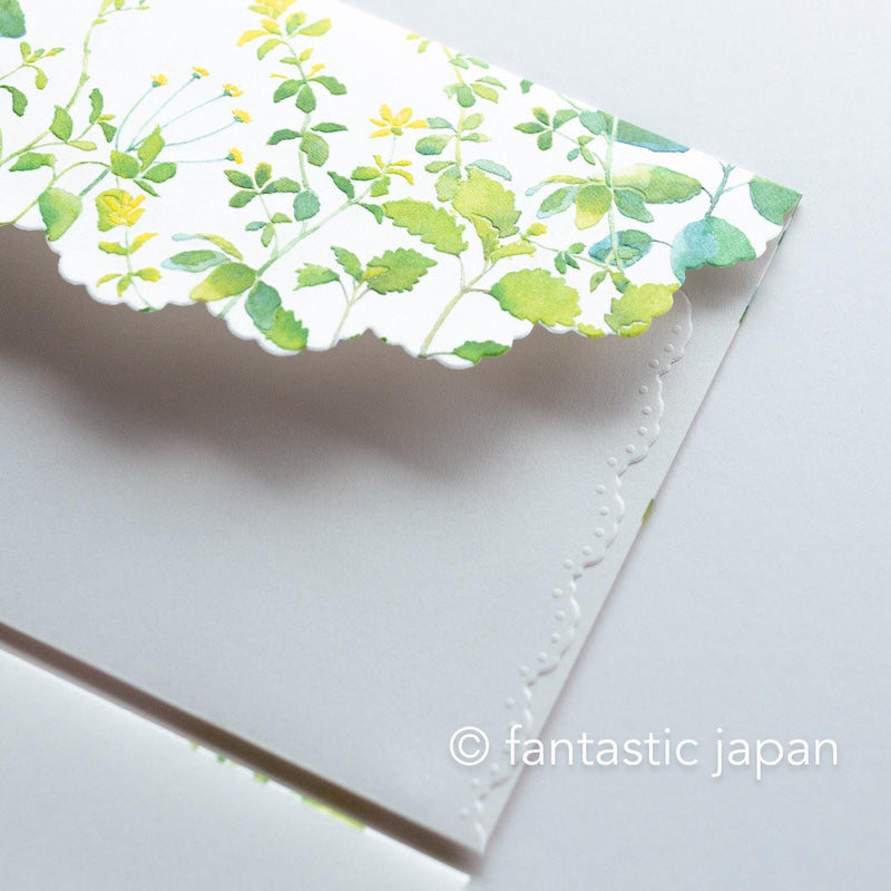 Letter Set -couleur claire "green garden"-
