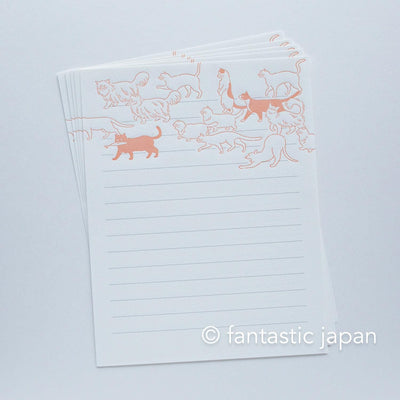 Letterpress letter set / ah la la  -cats- by EL COMMUN