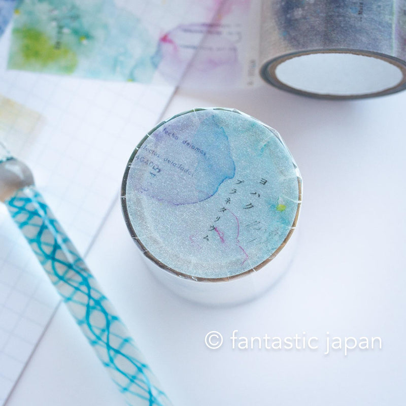 YOHAKU tracing roll sticky notes -planetarium- / R-002
