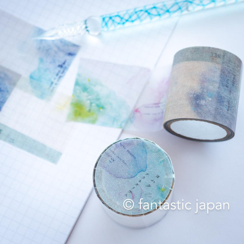 YOHAKU tracing roll sticky notes -planetarium- / R-002
