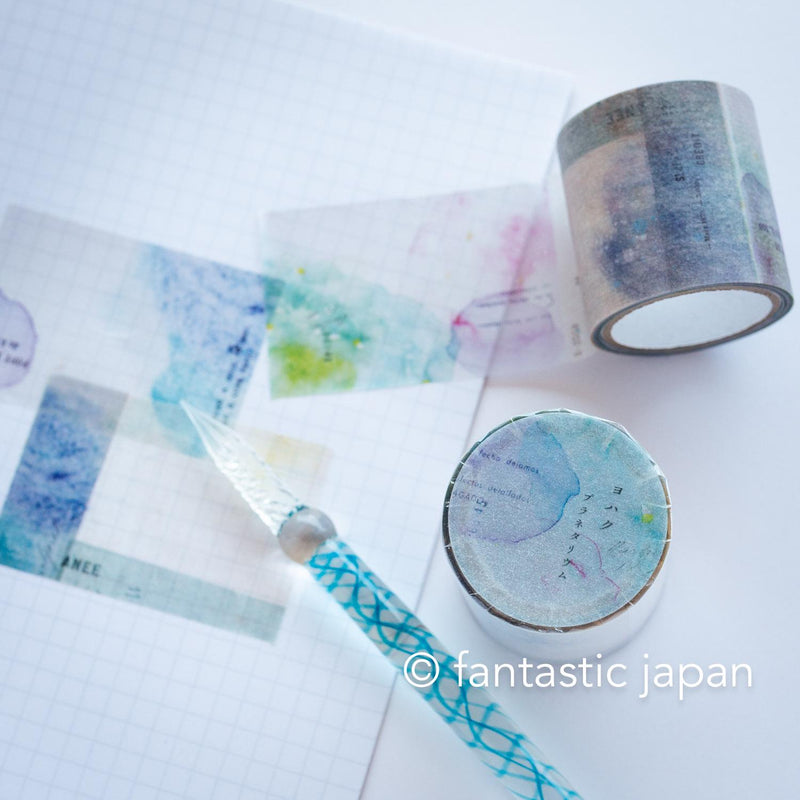 YOHAKU tracing roll sticky notes -planetarium- / R-002