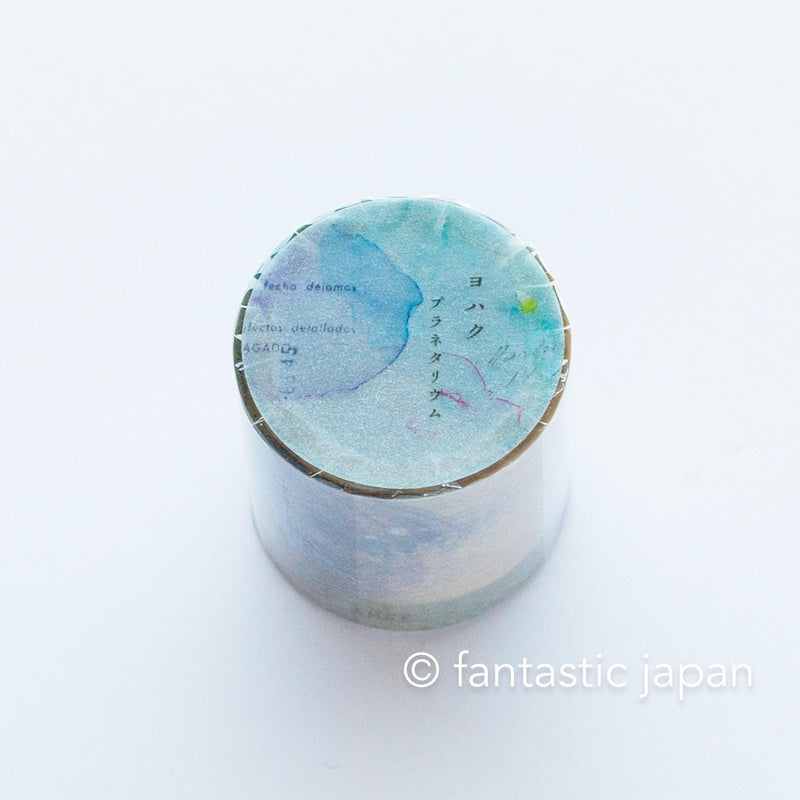 YOHAKU tracing roll sticky notes -planetarium- / R-002