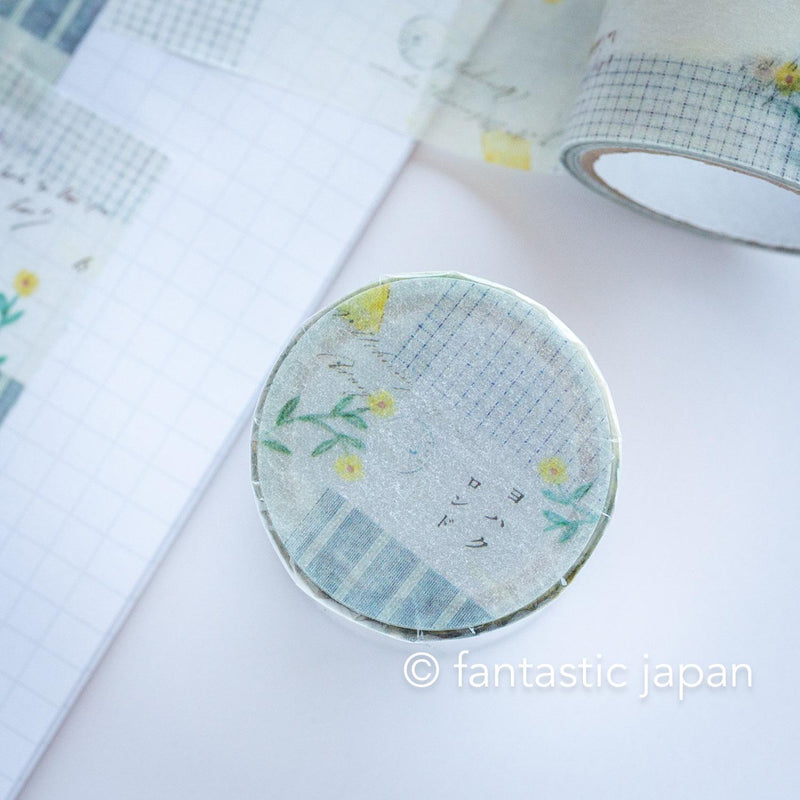 YOHAKU tracing roll sticky notes -rondo- / YC-025