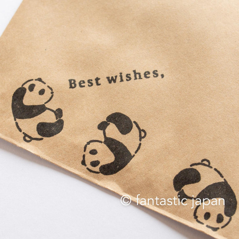 Rubber stamp / The buddy of masking tapes -panda-