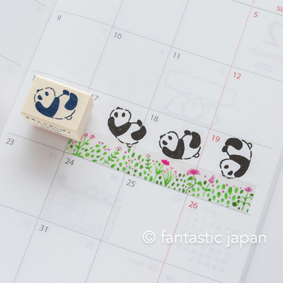 Rubber stamp / The buddy of masking tapes -panda-