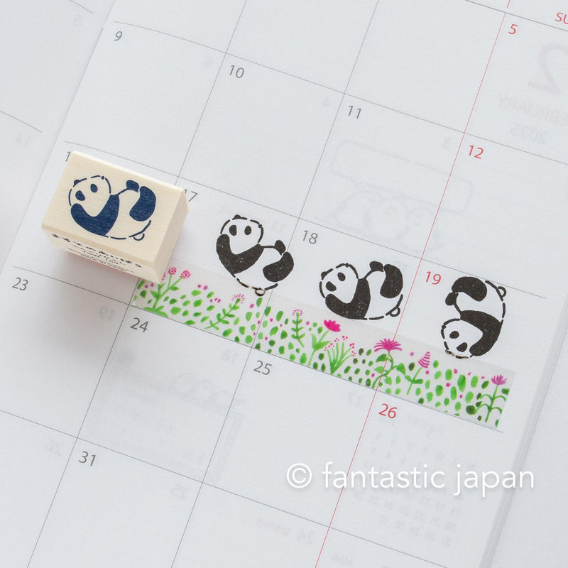 Rubber stamp / The buddy of masking tapes -panda-