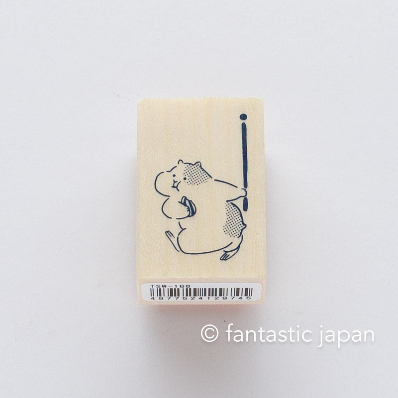 Rubber stamp / The buddy of masking tapes -hamster-