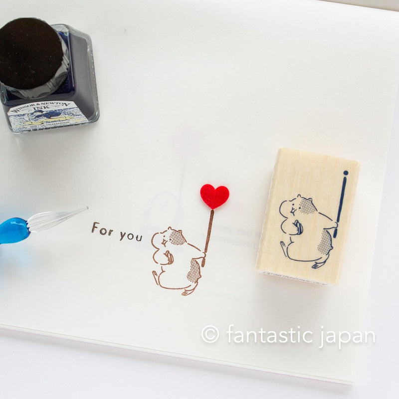 Rubber stamp / The buddy of masking tapes -hamster-