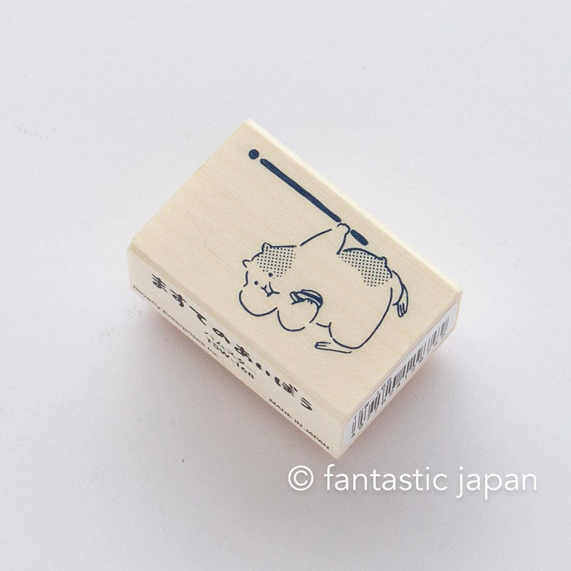 Rubber stamp / The buddy of masking tapes -hamster-