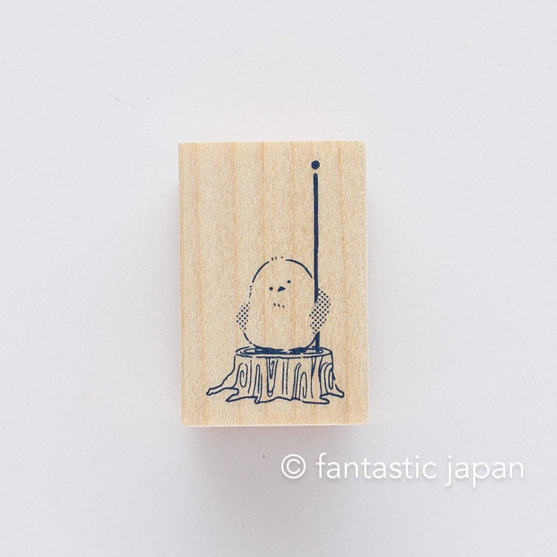 Rubber stamp / The buddy of masking tapes -long tailed tit-
