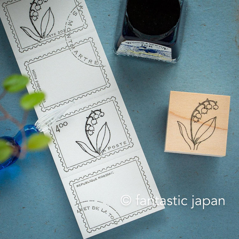 Hütte paper works Stamp -lily of the valley-