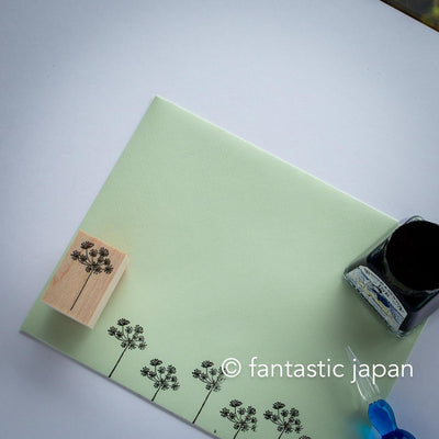 Hütte paper works Stamp -race flower-
