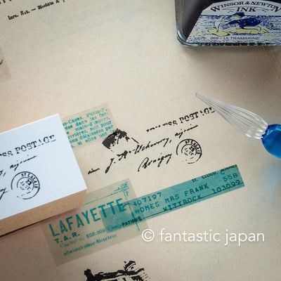 YOHAKU stamp -letters- / S-075