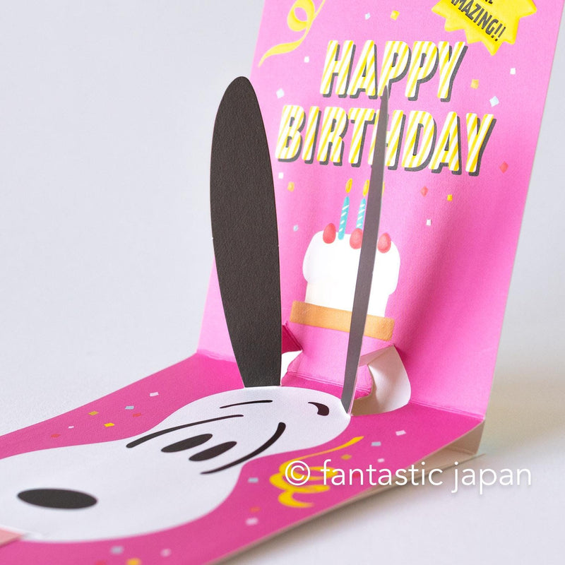Hallmark / PEANUTS Pop-up birthday card -Surprise-