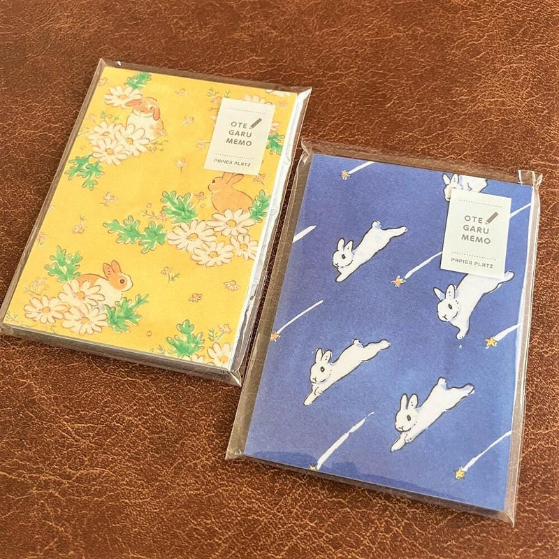 Schinako Moriyama memo pad -Stars and rabbits-