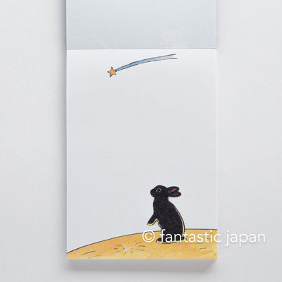 Schinako Moriyama memo pad -Stars and rabbits-