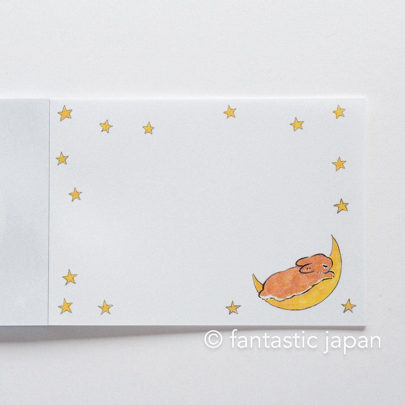 Schinako Moriyama memo pad -Stars and rabbits-