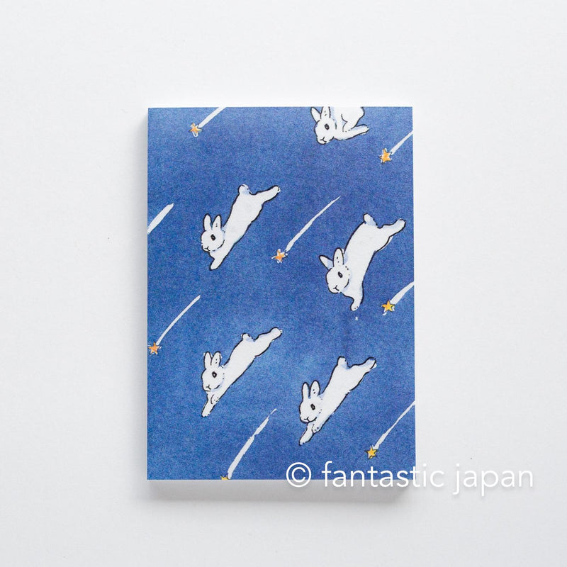 Schinako Moriyama memo pad -Stars and rabbits-