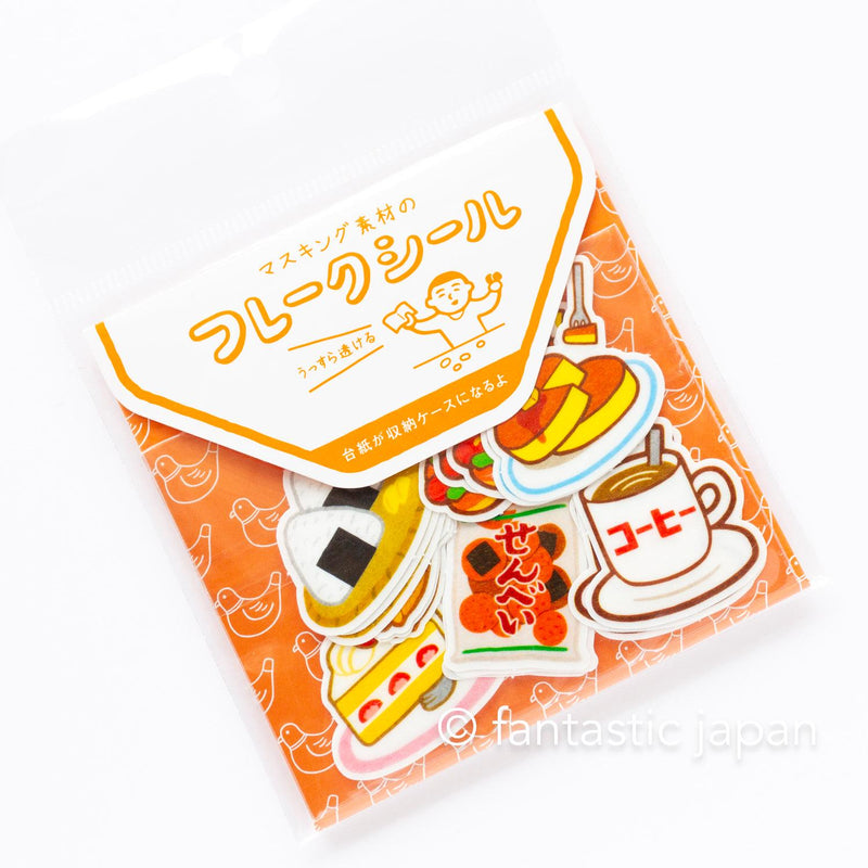 Hightide flake sticker / new retro -food-