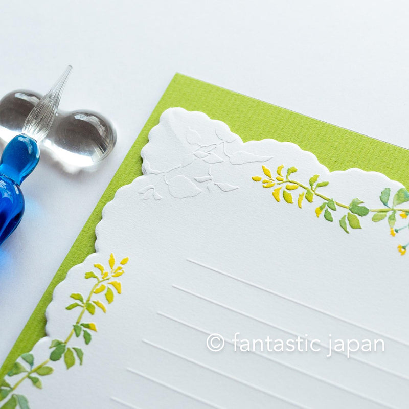 Letter Set -couleur claire "green garden"-