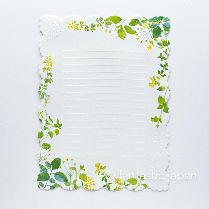 Letter Set -couleur claire "green garden"-
