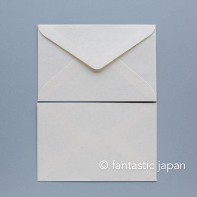Japanese washi letter writing set -Sumo practice- / FURUKAWA SHIKO/