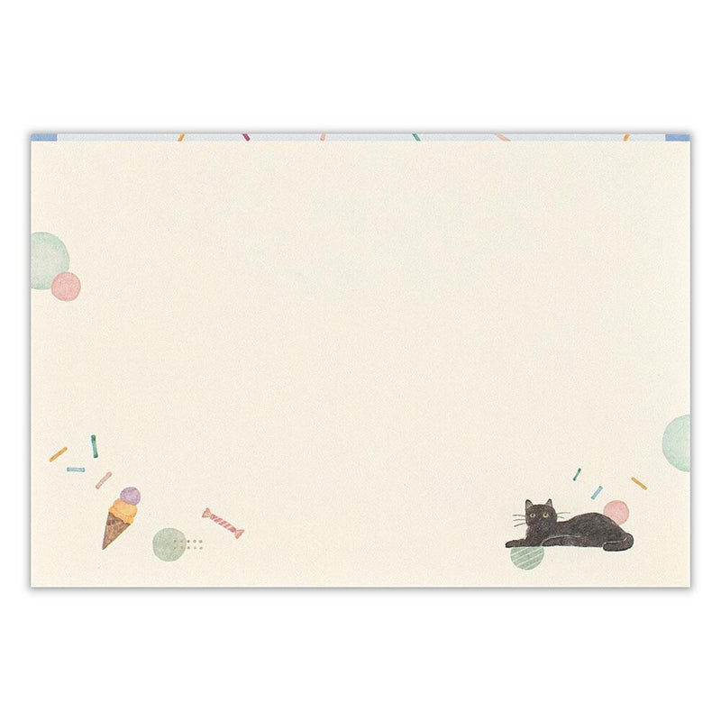 Japanese Washi letter set / awairo -slumber-