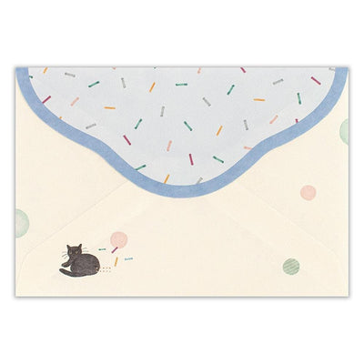 Japanese Washi letter set / awairo -slumber-