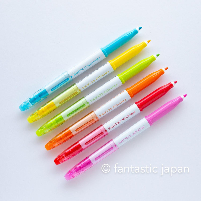 PILOT Frixion colors set of 6 colors / Erasable Highlighter