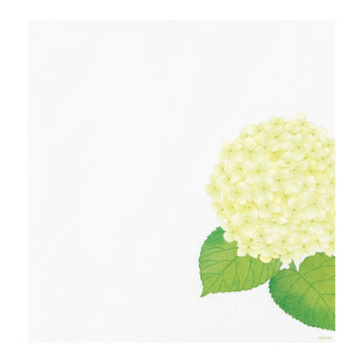 Japanese Echizen washi letter pad and envelops -hydrangea-