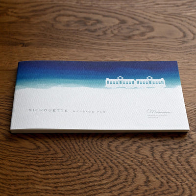 Silhouette stand message pad -To the town where you live-