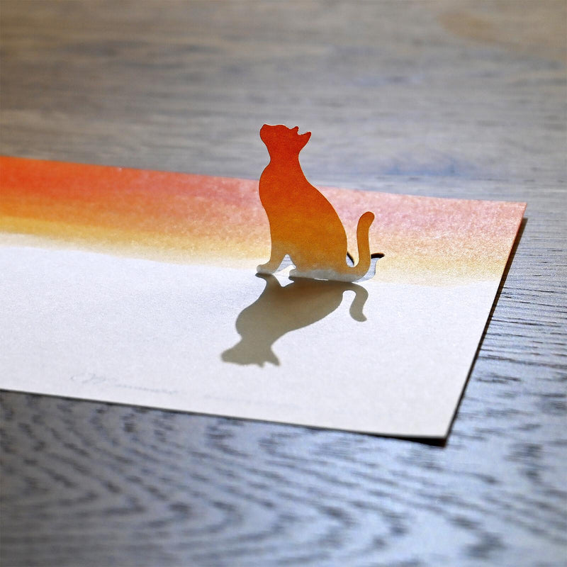 Silhouette stand message pad -see you tomorrow-