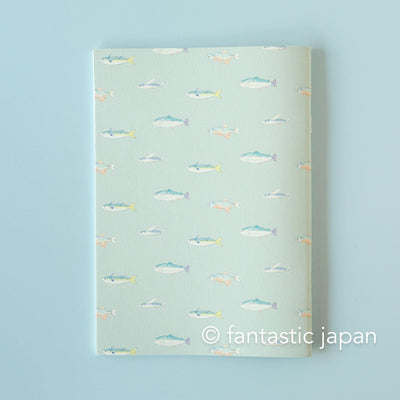 A5 size everyday notebook -fish-