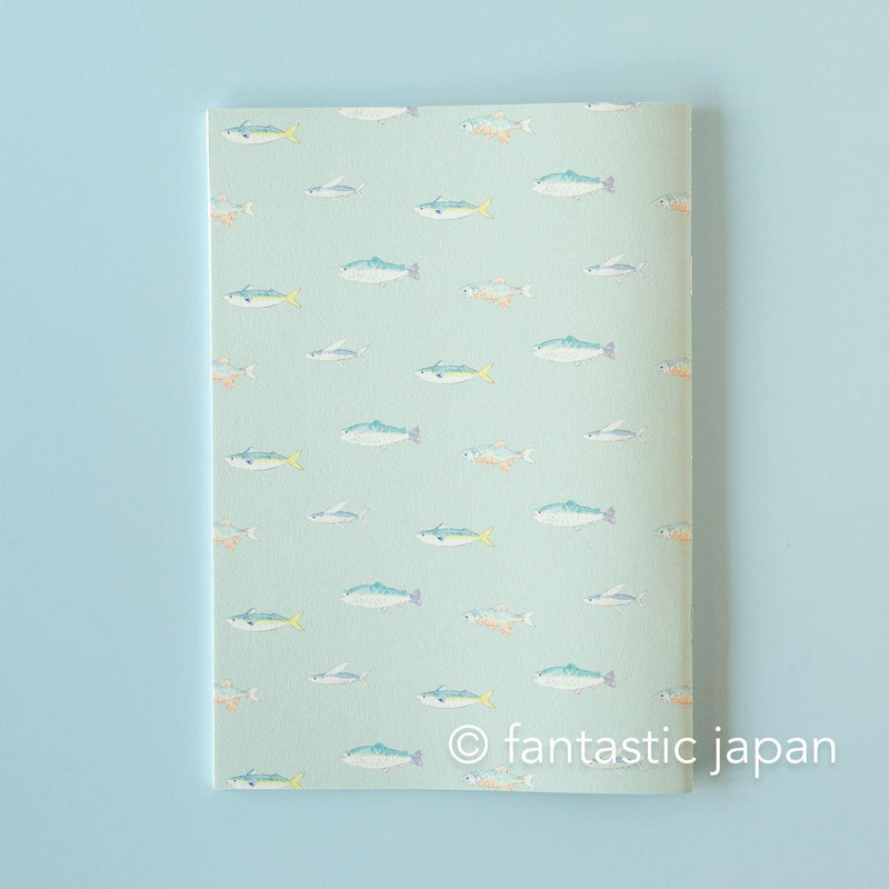 A5 size everyday notebook -fish-