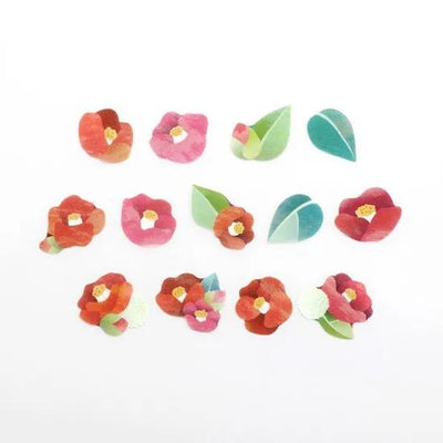 bande Masking Washi Roll Sticker -camellia-