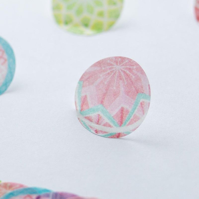 bande Masking Washi Roll Sticker -temari ball-