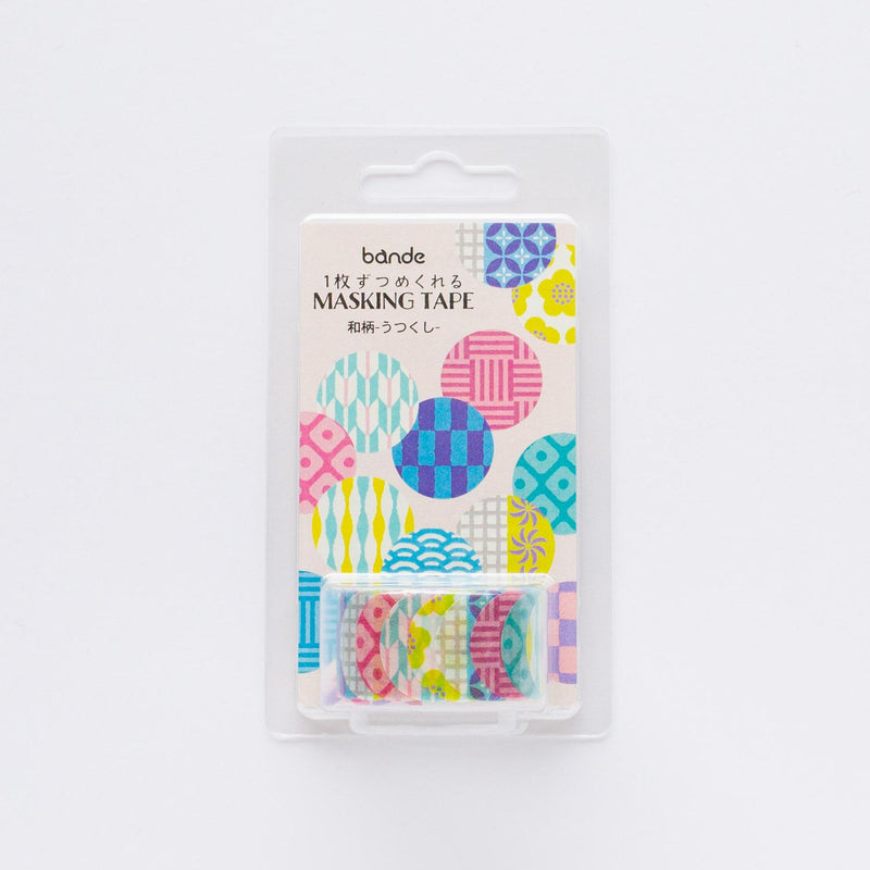bande Masking Washi Roll Sticker -Japanese traditional design-