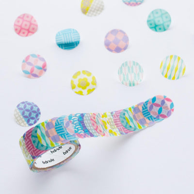 bande Masking Washi Roll Sticker -Japanese traditional design-