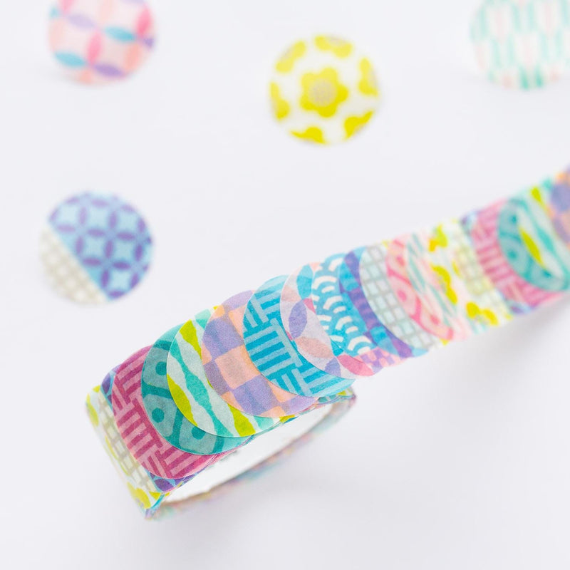 bande Masking Washi Roll Sticker -Japanese traditional design-