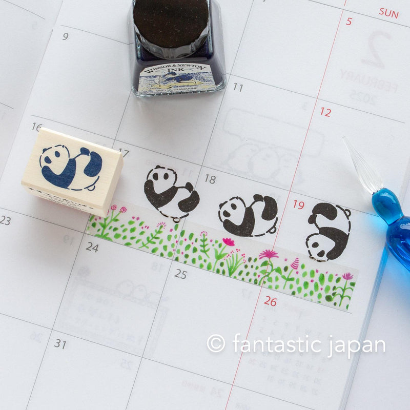 Rubber stamp / The buddy of masking tapes -panda-