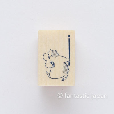 Rubber stamp / The buddy of masking tapes -hamster-