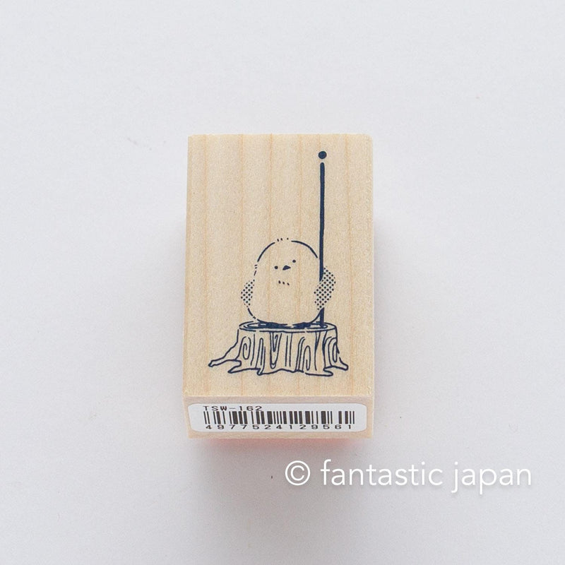 Rubber stamp / The buddy of masking tapes -long tailed tit-