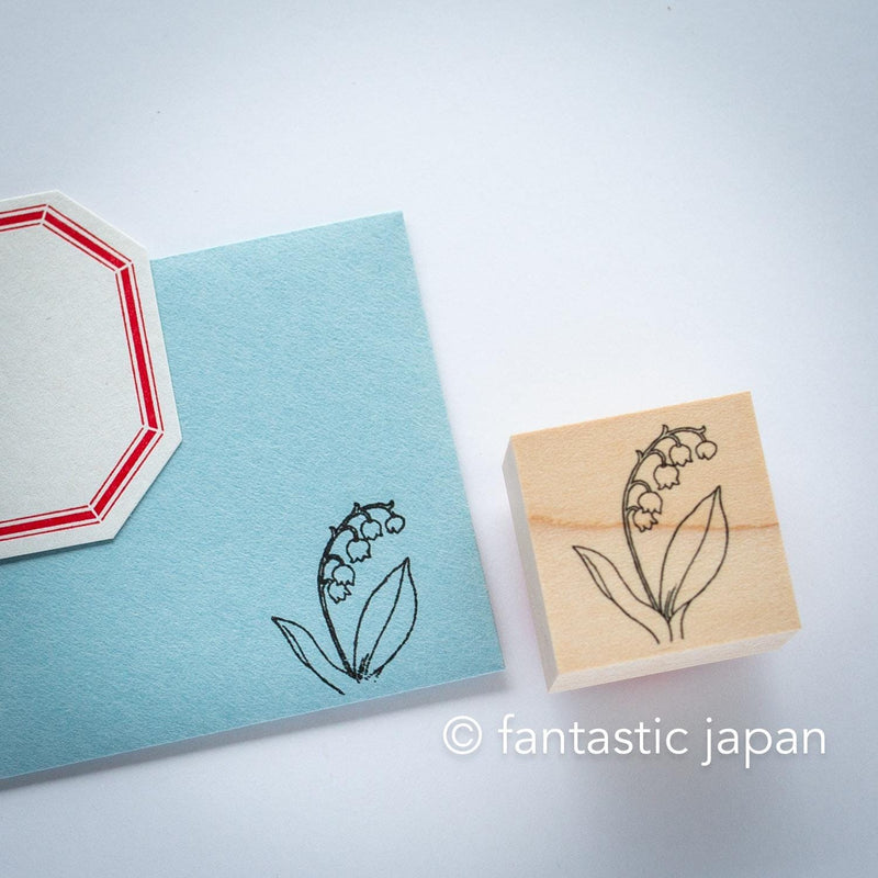 Hütte paper works Stamp -lily of the valley-