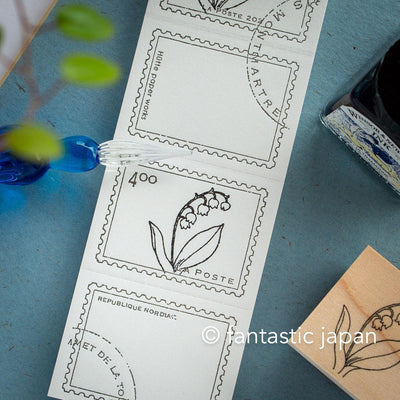 Hütte paper works Stamp -lily of the valley-