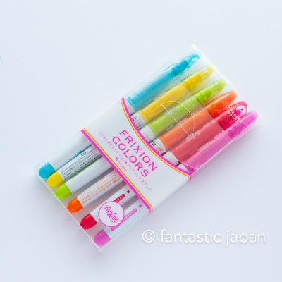 PILOT Frixion colors set of 6 colors / Erasable Highlighter