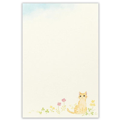 Japanese Washi Writing Letter Pad and Envelopes -with the wild winds-