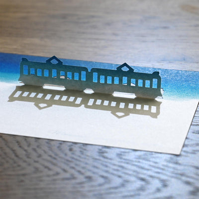 Silhouette stand message pad -To the town where you live-
