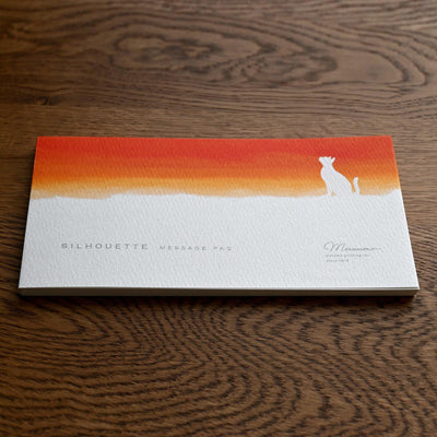 Silhouette stand message pad -see you tomorrow-